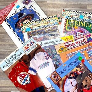 90s Vintage iron on decals transfers T-shirt 90s style vintage t shirt diy rare